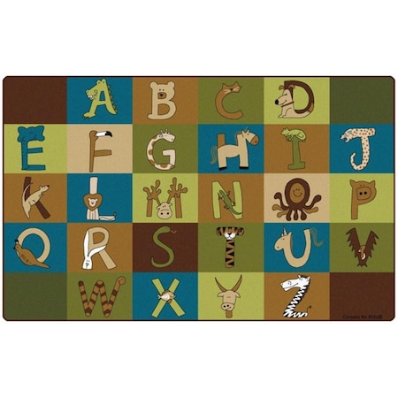 Carpets For Kids A to Z Animals Nature Rug 55762